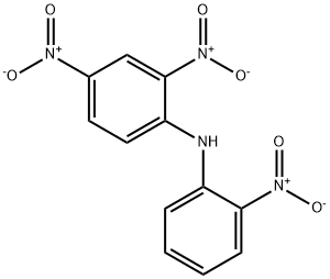 2,4-dinitro-N-(2-nitrophenyl)aniline Struktur