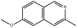 6-Methoxy-3-Methyl-Isoquinoline Struktur