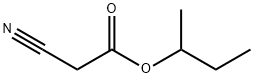 1-methylpropyl cyanoacetate Struktur