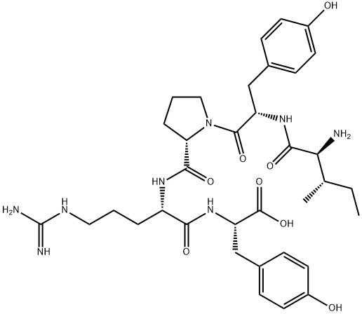 ILE-TYR-PRO-ARG-TYR Struktur