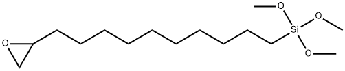 10-OXIRAN-2-YLDECYLTRIMETHOXYSILANE Struktur