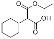 2-CYCLOHEXYL-MALONIC ACID MONOETHYL ESTER Struktur