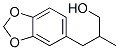 3-benzo[1,3]dioxol-5-yl-2-methyl-propan-1-ol Struktur