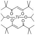 TITANIUM DIISOPROPOXIDE BIS(TETRAMETHYLHEPTANEDIONATE)