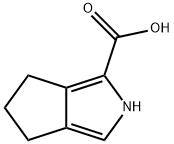 Cyclopenta[c]pyrrole-1-carboxylic acid, 2,4,5,6-tetrahydro- (9CI) Struktur