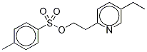 5-Ethyl-2-pyridineethanol Tosylate Struktur