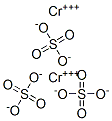 Chromium sulfate Struktur