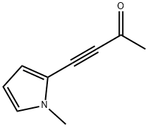 3-Butyn-2-one, 4-(1-methyl-1H-pyrrol-2-yl)- (9CI) Struktur