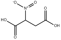 Butanedioic acid, nitro- (9CI) Struktur