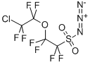 2-(2-CHLORO-1,1,2,2-TETRAFLUOROETHOXY)-1,1,2,2-TETRAFLUOROETHANESULFONYL AZIDE Struktur