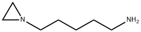 1-Aziridinepentanamine(9CI) Struktur