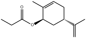 trans-Carvyl propionate Struktur