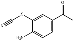 1-(4-aMino-3-thiocyanatophenyl)ethanone Struktur