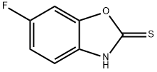 6-Fluoro-benzooxazole-2-thiol Struktur