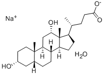 DEOXYCHOLIC ACID SODIUM SALT MONOHYDRATE Struktur