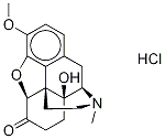 Oxycodone-N-methyl-d3 Hydrochloride Struktur