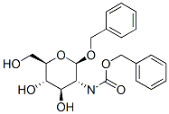 B-BENZYL-N-CBZ-D-GLUCOSAMINIDECRYSTALLIN E Struktur