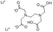 ETHYLENEDIAMINETETRAACETIC ACID DILITHIUM SALT Struktur