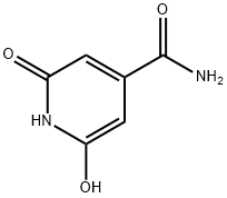 2,6-Dihydroxypyridine-4-carboxaMide Struktur