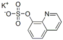 potassium quinolin-8-yl sulphate Struktur