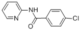 BENZAMIDE, 4-CHLORO-N-2-PYRIDINYL- Struktur