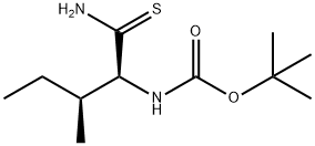 BOC-L-ISOLEUCINE THIOAMIDE Struktur