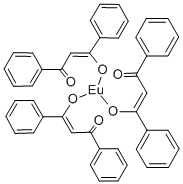 EUROPIUM 1,3-DIPHENYL-1,3-PROPANEDIONATE Struktur