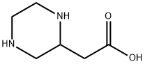 2-PIPERAZINE ACETIC ACID Struktur