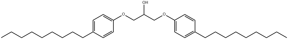 1,3-Bis(4-nonylphenoxy)-2-propanol Struktur