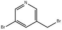 Pyridine, 3-bromo-5-(bromomethyl)- (9CI) Struktur