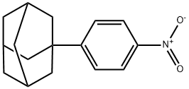 1-(p-Nitrophenyl)adamantane Struktur