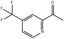 1-[4-(TRIFLUOROMETHYL)PYRIDIN-2-YL]ETHANONE Struktur