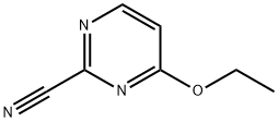 2-Pyrimidinecarbonitrile, 4-ethoxy- (9CI) Struktur