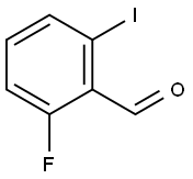 2-FLUORO-6-IODOBENZALDEHYDE Struktur