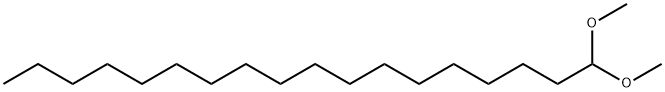 Octadecane, 1,1-dimethoxy- Struktur