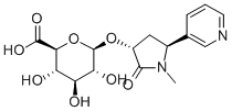 trans-3'-Hydroxycotinine-N-b-D-glucuronide Struktur