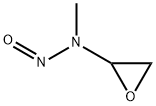 1-(N-nitrosomethylamino)oxirane Struktur