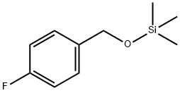 p-Fluorobenzyloxytrimethylsilane Struktur