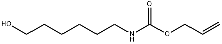 6-(ALLYLOXYCARBONYLAMINO)-1-HEXANOL Struktur