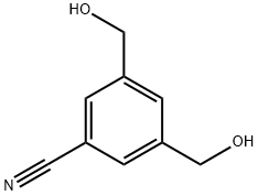 5-CYANO-1,3-DIHYDROXYMETHYLBENZENE Struktur