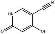 3-Pyridinecarbonitrile,1,6-dihydro-4-hydroxy-6-oxo-(9CI) Struktur