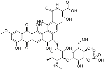 Pradimicin FS Struktur