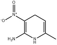 2-Pyridinamine,  1,4-dihydro-6-methyl-3-nitro- Struktur