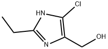 (5-CHLORO-2-ETHYL-1H-IMIDAZOL-4-YL)-METHANOL Struktur