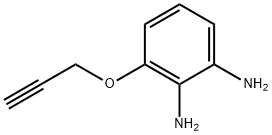 1,2-Benzenediamine,  3-(2-propynyloxy)-  (9CI) Struktur