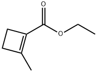 1-Cyclobutene-1-carboxylicacid,2-methyl-,ethylester(9CI) Struktur