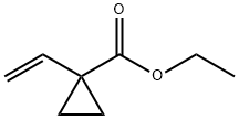 Cyclopropanecarboxylic acid, 1-ethenyl-, ethyl ester (9CI) Struktur