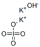 dipotassium hydroxide periodate  Struktur