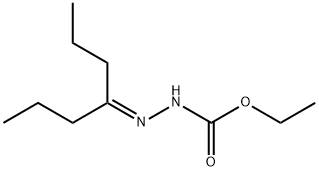 3-(1-Propylbutylidene)carbazic acid ethyl ester Struktur