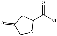 1,3-Oxathiolane-2-carbonyl chloride, 5-oxo- (9CI) Struktur